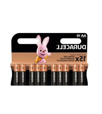 Set 10 baterii alcaline Duracell Duralock Basic C&amp;amp;B LR6 AA foto