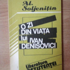O ZI DIN VIATA LUI IVAN DENISOVICI de AL. SOLJENITIN , 1991