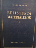 Gh. Buzdugan - Rezistenta materialelor, vol. 1 (editia 1958)