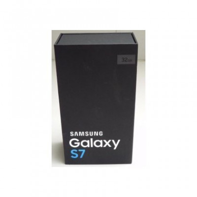 Cutie (Ambalaj) fara accesorii Samsung G930 Galaxy S7, 32GB White Pearl Originala foto