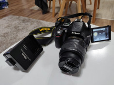 DSLR Nikon D5100 (~7400 cadre) + Accesorii (Se vand si separat) foto