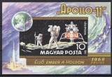 s3 - Ungaria 1969 - Cosmos bloc neuzat MNH
