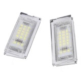 Cumpara ieftin Set 2 lampi numar cu LED Canbus alb-rece 6000K pentru BMW E46, RG Parts