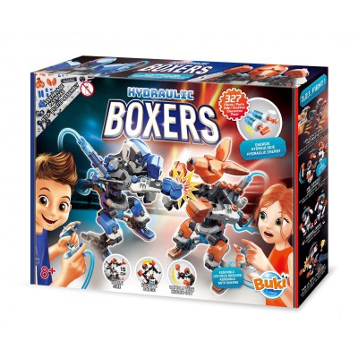 Boxerii hidraulici - Set STEM de contructie interactiv foto