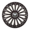 Set 4 Capace Roti, potrivite jantelor de R14, pentru Dacia, model dino Negru, Autohelix MSA