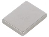 Magnet neodim 2,5mm x 12,5mm x 16mm