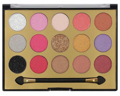 Paleta Profesionala de Farduri MISS ROSE 15 Color Eyeshadows Kit 02 foto