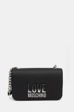Love Moschino geantă culoarea negru, JC4254PP0MKD000B