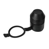 Ornament protectie carlig remorcare cu inel - Negru Garage AutoRide