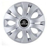 Set 4 Capace Roti 14 inch (R14), Compatibil Cu Lexus, model Top Gri