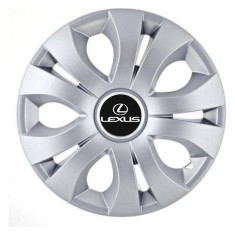 Set 4 Capace Roti Autohelix MSA&reg; potrivite jantelor de 14 inch, Compatibil Cu Lexus, model Top Gray