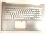 Carcasa superioara cu tastatura palmrest Laptop, HP, 17-CN, 17T-CN, 17-CP, 17Z-CP, M53082-041, M53082-001, cu iluminare, layout US