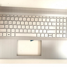 Carcasa superioara cu tastatura palmrest Laptop, HP, 17-CN, 17T-CN, 17-CP, 17Z-CP, M53082-041, M53082-001, cu iluminare, layout US