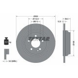 Set disc frana Mercedes Eqv (W447) 06.20-, V-Class (W447) 03.14-, Vito Box (W447) 10.14-, Vito Mixto Extended Double Cabine Truck (W447) 10.14-, Vito