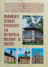 Monumente istorice bisericesti din mitropolia Moldovei si Sucevei (cu dedicatia Patriarhului Teoctist) - 1974 (xx936)