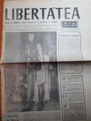 ziarul libertatea 25 august 1990 foto