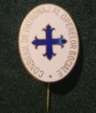 Insigna Regalista Romania Consiliul de Pstronaj al Operelor Sociale