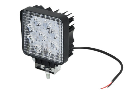 Proiector LED Auto Patrat cu 9 LED-uri, Putere 27W foto