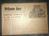 ZIARUL ROMANIA LIBERA 11 MAI 1965 CAMPIONATUL CATEGORIEI A DE FOTBAL
