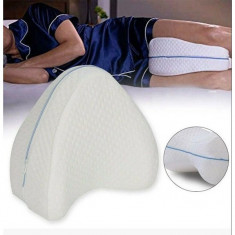 Perna ortopedica cu spuma de memorie pentru picioare Leg Pillow