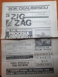 Zig-zag 4-10 septembrie 1990-pe scenele londrei,prima piesa despre revolututia r