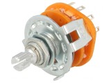 Comutator Rotativ 30&deg; 6 Pozitii 0,3A 125VAC