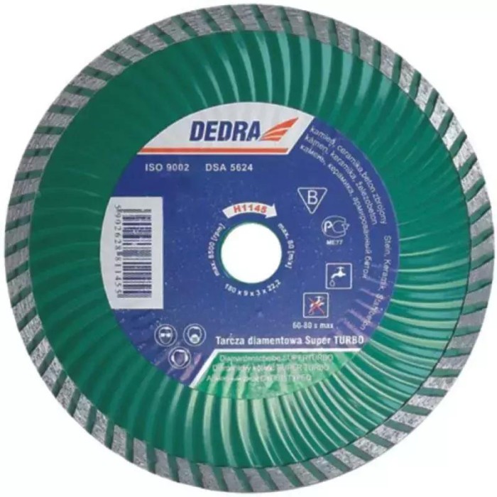 Super turbo disc diamantat 230 mm/22,2