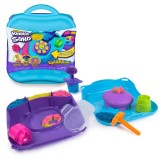 Set de joaca cu nisip, Kinetic Sand, SquishMotion, 6069401