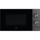 Cuptor cu microunde Electrolux EMZ421MMTI, 800 W, 21L, Grill 1000 W, 5 nivele putere, Control mecanic, Negru/gri