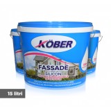 Vopsea lavabila Kober Fassade, superlavabilă exterior 15 L