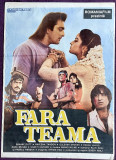 Fara teama - Afis mare cinema Romaniafilm film indian 1994