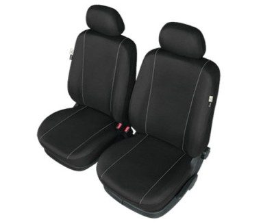 Huse scaune auto model Hermes Negru , marime L, Fata set huse auto AutoDrive ProParts foto