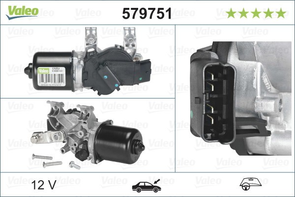 VALEO 579751 ORIGINAL PART motor stergator