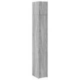 Dulap depozitare slim sonoma gri 30x42,5x225 cm lemn prelucrat