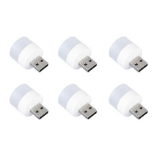 Set 6 mini lampi LED de veghe, USB, portabile