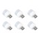 Set 6 mini lampi LED de veghe, USB, portabile