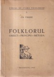 Gh. Vrabie - Folklorul. Obiect-principii-metoda (1947)