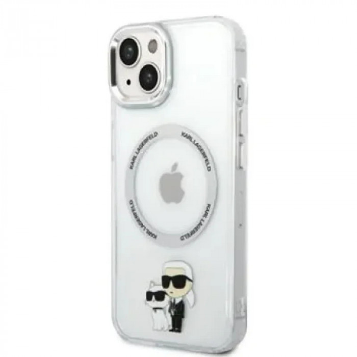 Husa Karl Lagerfeld MagSafe iPhone 14 Plus Transparent