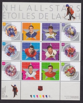 Canada 2003 - Hochei, NHL, jucători, minicoala neuzata foto