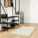 vidaXL Covor &bdquo;OVIEDO&rdquo;, fire scurte, crem, 60x110 cm