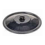 Capac emailat pentru ceaun 14-16 L, diametru 39 cm, Perfect Home