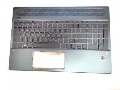 Carcasa superioara cu tastatura iluminata palmrest Laptop, HP, Pavilion 15-CS, 15-CW, L49391-271 foto