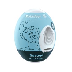 Savage Egg - Masturbator albastru, 7 cm