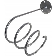 Umeraș Pentru Uscător De Păr Model Cromat Spirală