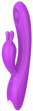 Vibrator Rabbit Candy 9 Intensitati Pulsatoare USB 23.1 cm USB Mov Mokko Toys