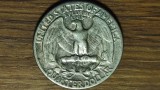 AG10 SUA / USA - moneda de colectie WW2 argint 900 - 25 cents / quarter dollar 1954 - Washington - stare buna ! frumoasa !