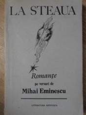 LA STEAUA ROMANTE PE VERSURI DE MIHAI EMINESCU-COLECTIV foto