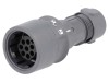 BULGIN Conector circular mamă 8 pini IP69K Buccaneer 6000 Push-Pull 10A 277V