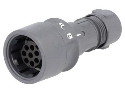 Conector circular mamă 8 pini, IP69K foto