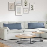 vidaXL Perne pentru canapea 2 pcs albastru 120 x 40 cm 42013820